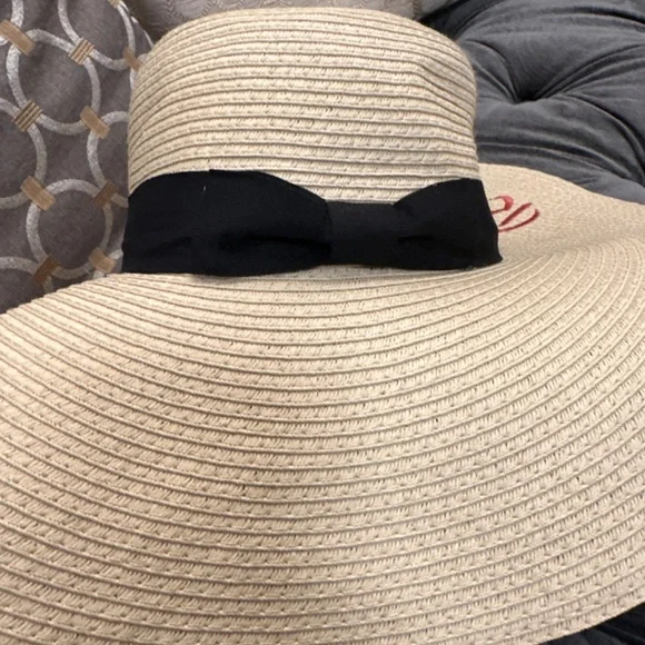 Rose all day Panama hat by Serra - Picture 3 of 5